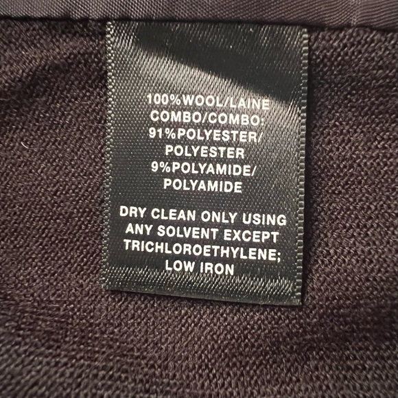 Lafayette 148 Wool Metallic Jacquard Knit Floral Cardigan Jacket Topper Medium - Picture 11 of 12